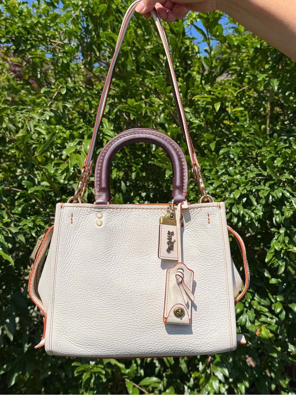 EUC Coach 1941 Leather Rogue Bag 25 54536